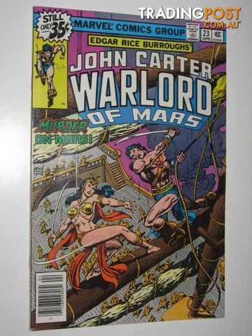 John Carter, Warlord of Mars #23  - Claremont Chris - 1979