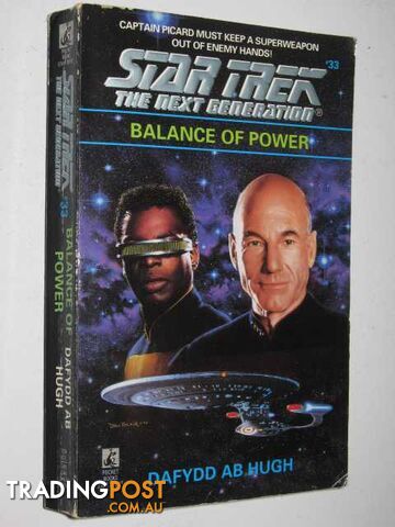 Balance of Power - STAR TREK: The Next Generation Series #33 - Hugh Dafydd Ab -...