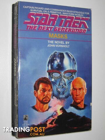 Masks - STAR TREK: The Next Generation Series #7 - Vornholt John - 1989