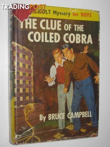 The Clue of the Coiled Cobra - Ken Holt Series #5 - Campbell Bruce - 1960