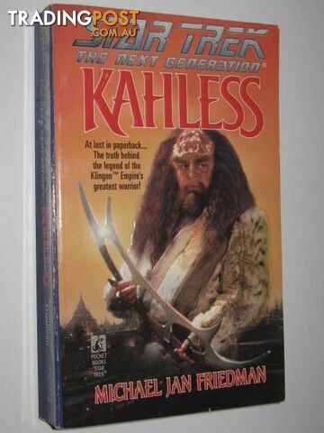 Kahless - STAR TREK: The Next Generation Series - Friedman Michael Jan - 1997