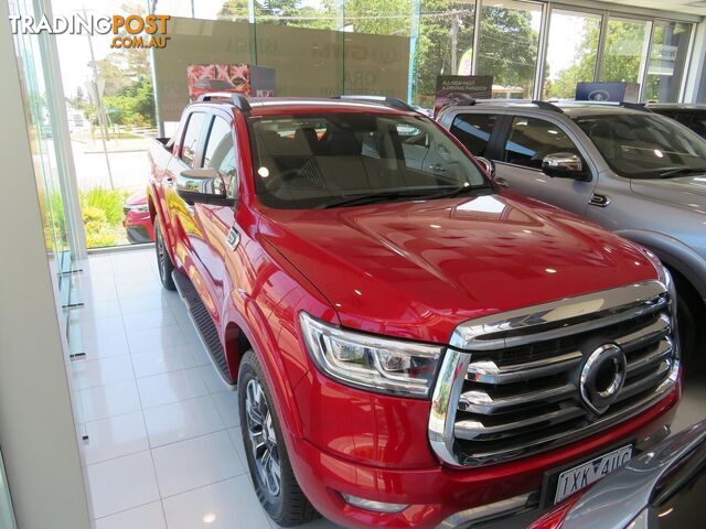 2022 GWM UTE CANNON-X NPW 4X4 DUAL CAB UTILITY