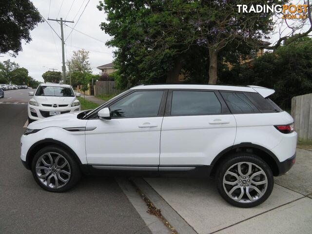 2017 LAND ROVER RANGE ROVER EVOQUE TD4 180 SE L538 MY17 4X4 ON DEMAND SUV