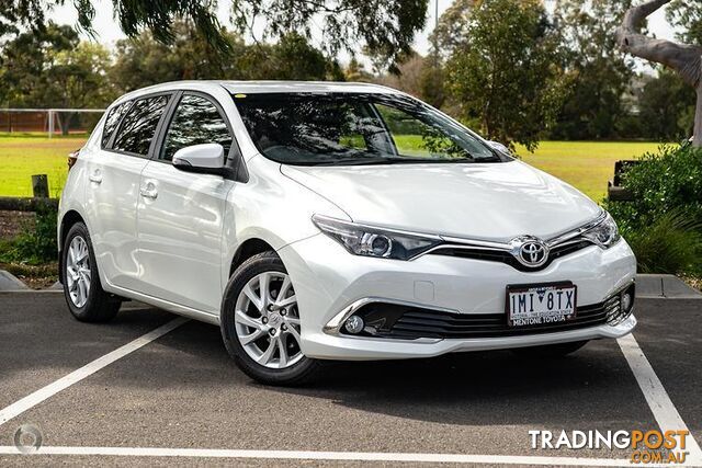 2017 TOYOTA COROLLA ASCENT SPORT ZRE182R HATCH