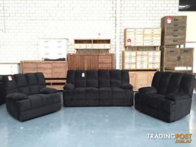 SPARTACUS 3 SEATER + RECLINER ARMCHAIRS