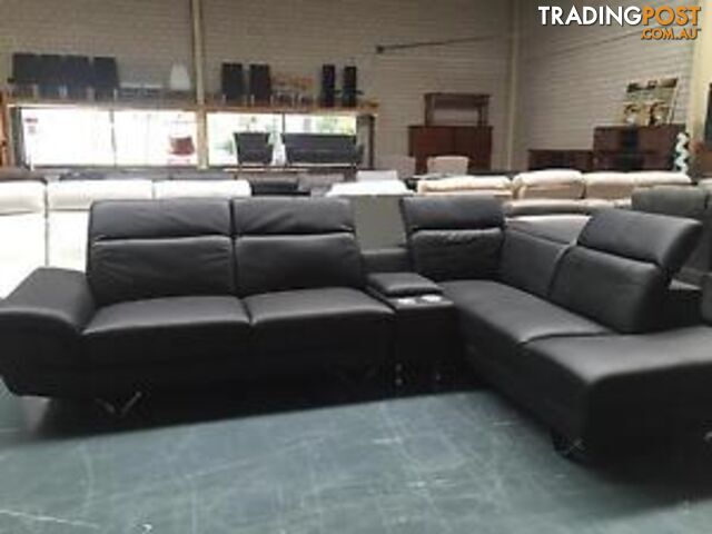 NEO - BRAND NEW LEATHER LOUNGE