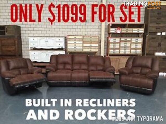 CHASER RECLINER SUITE - 3S + 1S +1S
