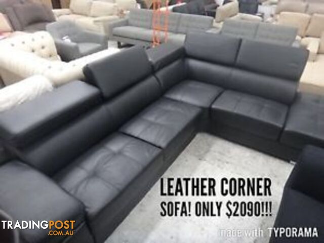 Leather Sofas on Sale!!