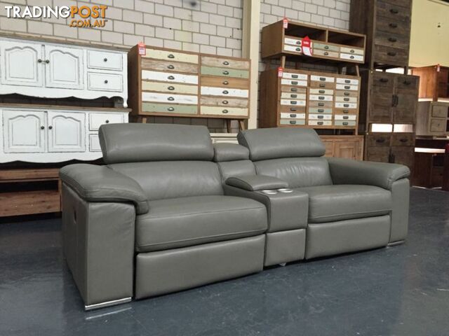 ROSS - ITALIAN LEATHER - 2 SEAT + CONSOLE - photo 2 of 5