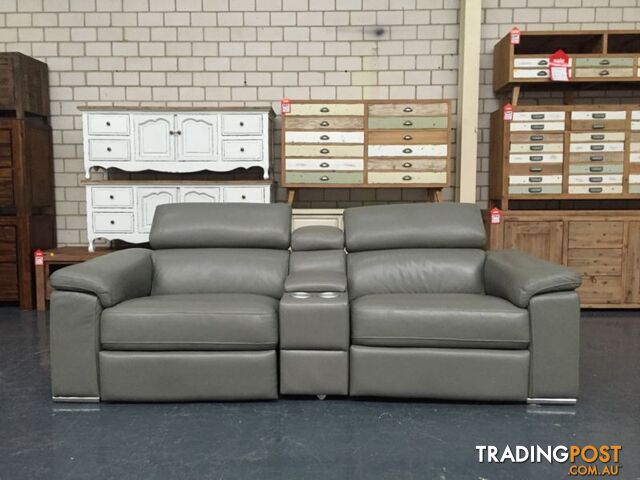 ROSS - ITALIAN LEATHER - 2 SEAT + CONSOLE - photo 3 of 5
