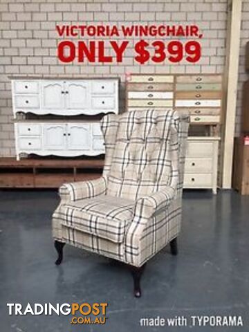 Victoria Wingchair - Brand new - Furniture outlet