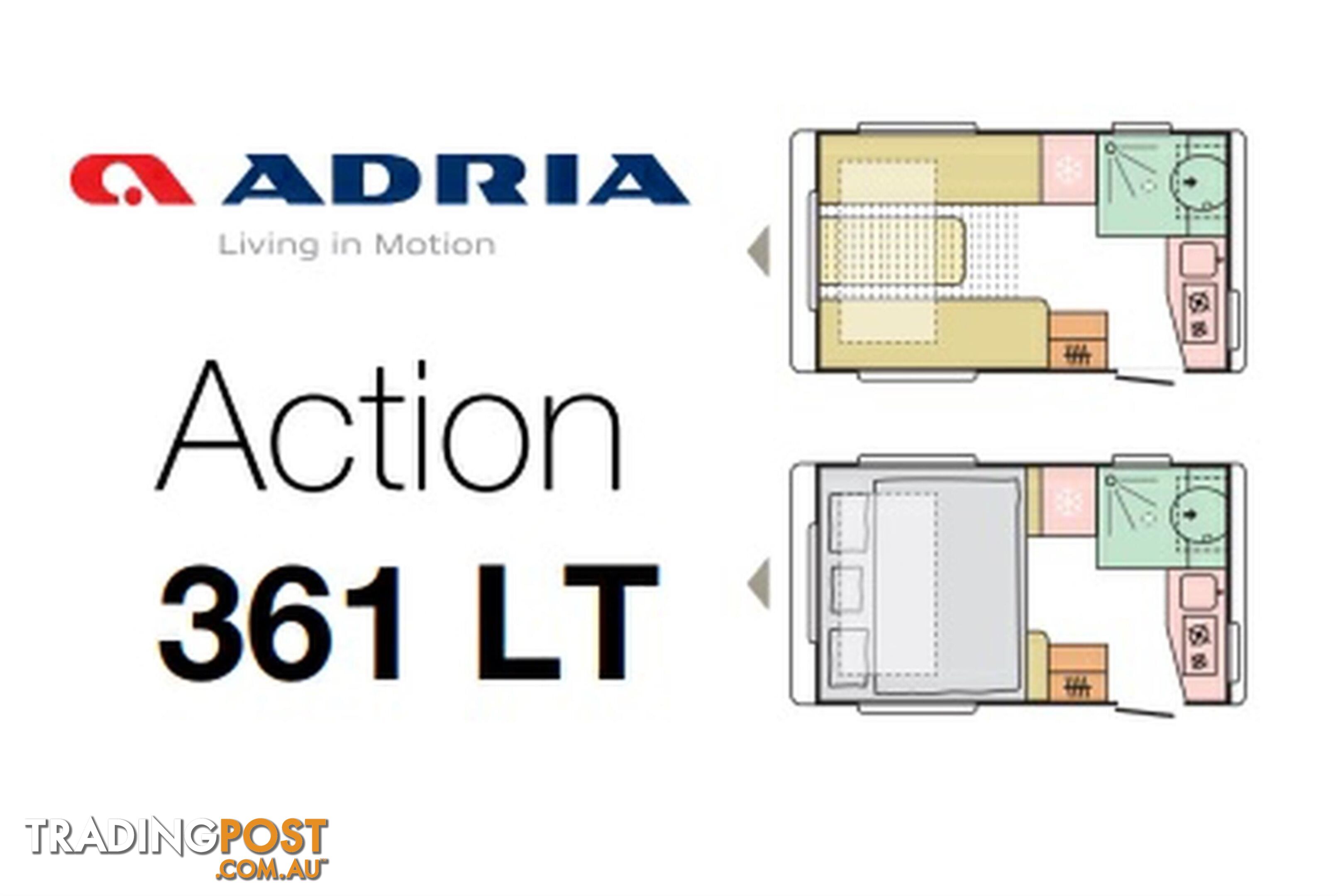 2024 ADRIA ACTION CARAVAN 361 LT