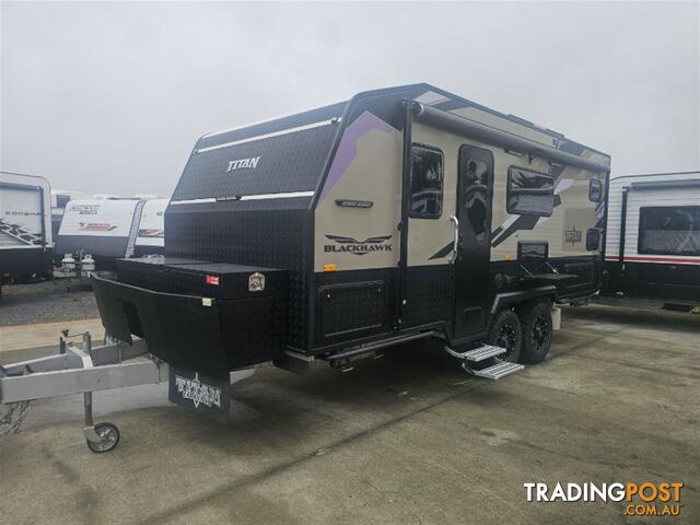 2022 TITAN CARAVANS BLACKHAWK CARAVAN 595 2 BUNK