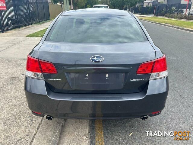 2009 SUBARU LIBERTY 2.5I GT PREMIUM MY10 SEDAN, 4 DOORS, 5 SEATS