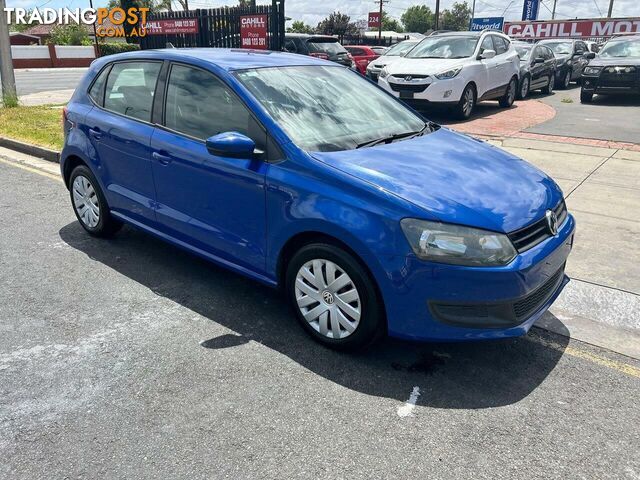 2012 VOLKSWAGEN POLO TRENDLINE 6R MY12 HATCH, 3 DOORS, 5 SEATS