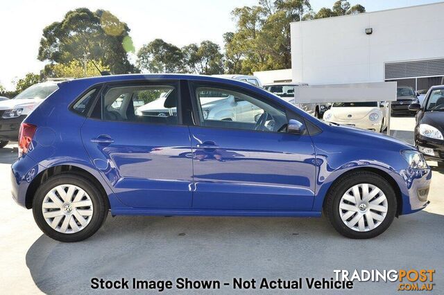 2012 VOLKSWAGEN POLO TRENDLINE 6R MY12 HATCH, 3 DOORS, 5 SEATS