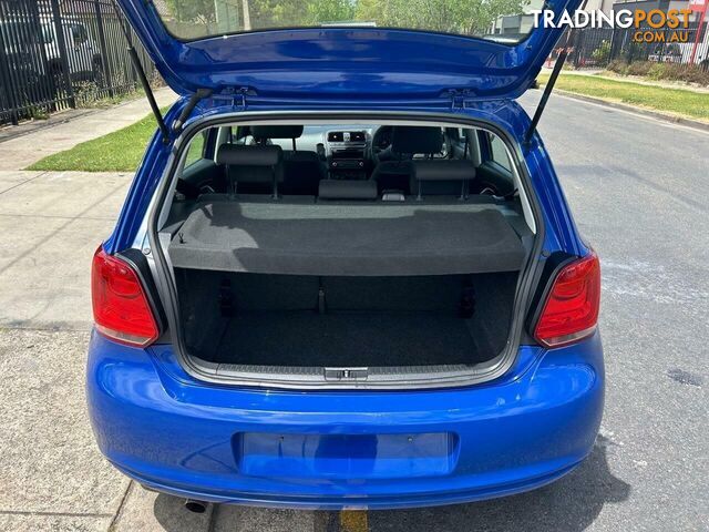 2012 VOLKSWAGEN POLO TRENDLINE 6R MY12 HATCH, 3 DOORS, 5 SEATS