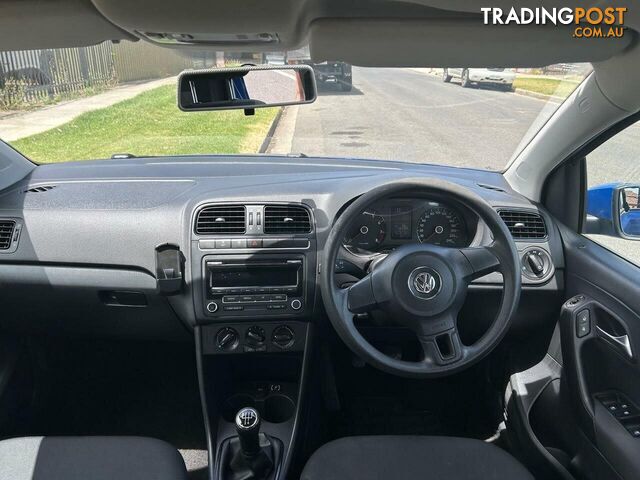 2012 VOLKSWAGEN POLO TRENDLINE 6R MY12 HATCH, 3 DOORS, 5 SEATS