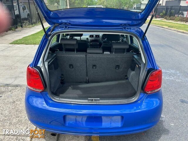 2012 VOLKSWAGEN POLO TRENDLINE 6R MY12 HATCH, 3 DOORS, 5 SEATS