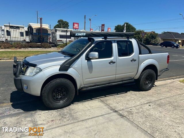 2012 NISSAN NAVARA D40 SMY12 ST 6 UTILITY