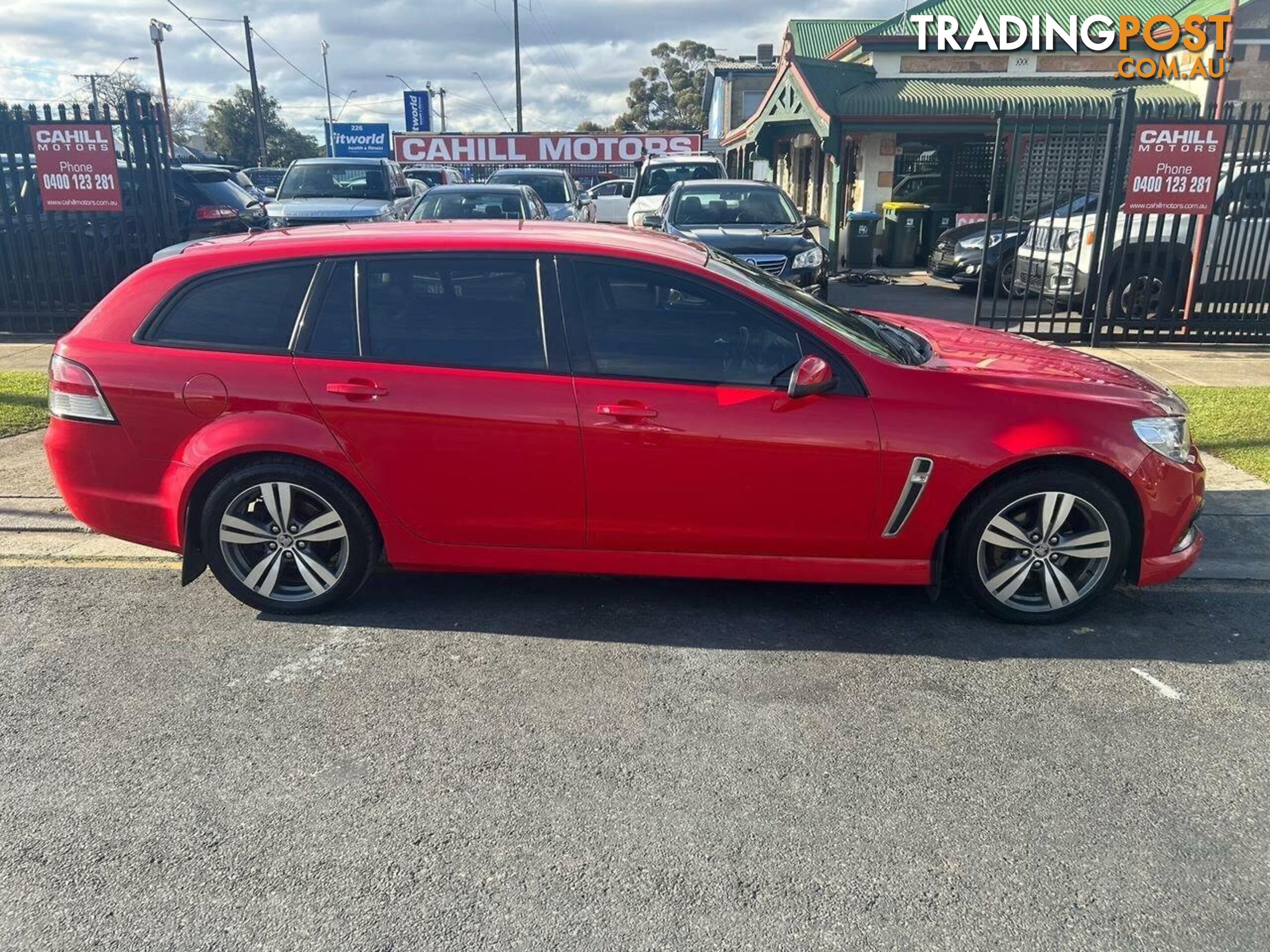 2014 HOLDEN COMMODORE SV6 VF WAGON, 4 DOORS, 5 SEATS