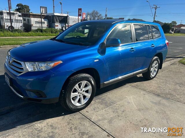 2010 TOYOTA KLUGER GSU45R MY11 KX-R AWD WAGON