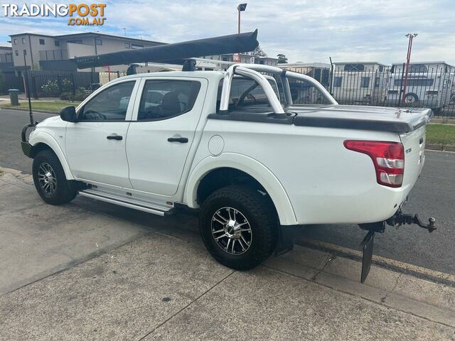 2015 MITSUBISHI TRITON MQ MY1GLX DOUBLE CAB 6 UTILITY