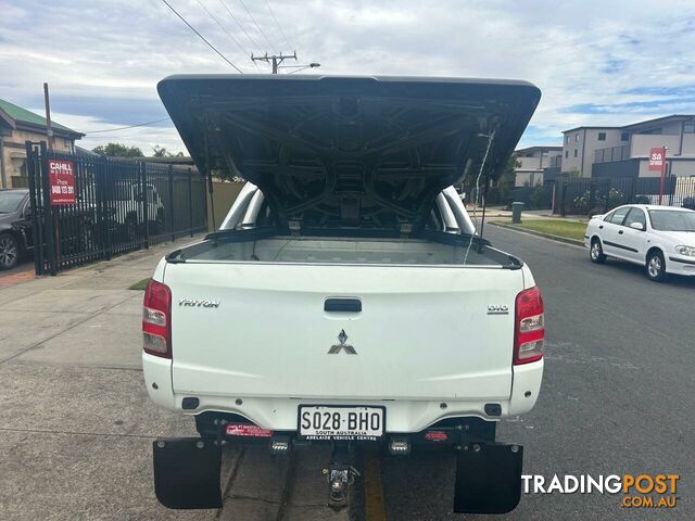 2015 MITSUBISHI TRITON MQ MY1GLX DOUBLE CAB 6 UTILITY