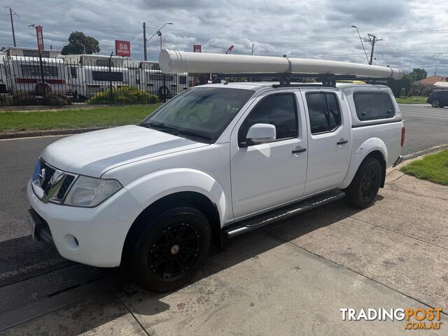 2014 NISSAN NAVARA D40 SMY12 ST 6 UTILITY
