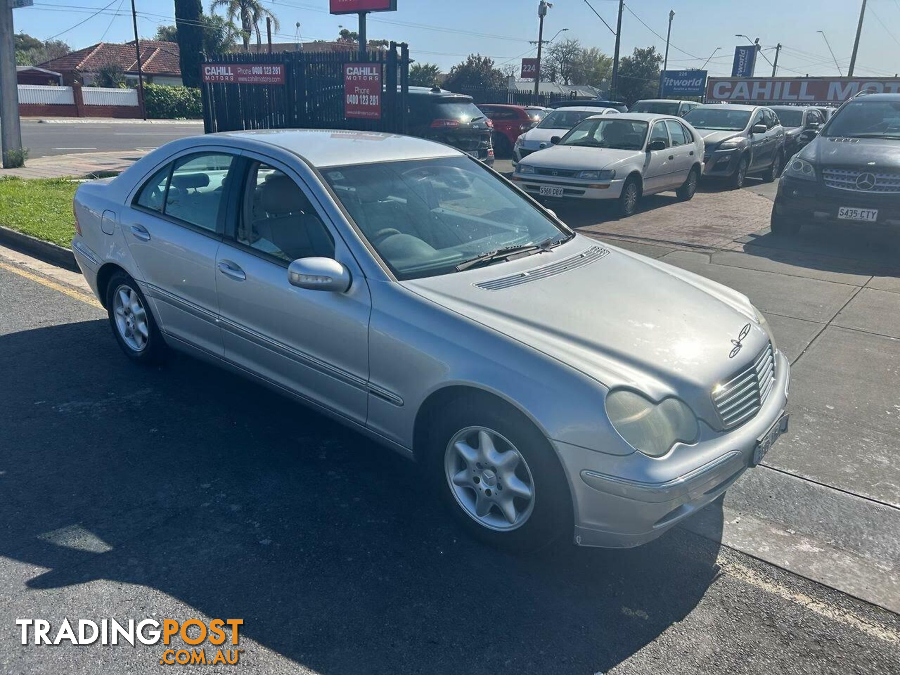 2001 MERCEDES-BENZ C200 KOMPRESSOR ELEGANCE  WAGON, 4 DOORS, 5 SEATS