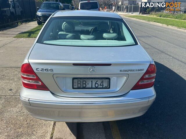 2001 MERCEDES-BENZ C-CLASS C200 KOMPRESSOR ELEGANCE  -