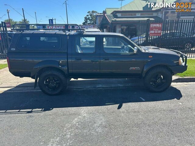 2012 NISSAN NAVARA ST-R (4X4) D22 SERIES 5 UTE TRAY, 4 DOORS, 5 SEATS