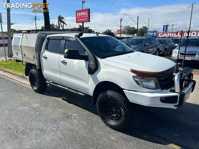 2013 FORD RANGER XL 3.2 (4X4) PX UTE TRAY, 4 DOORS, 5 SEATS