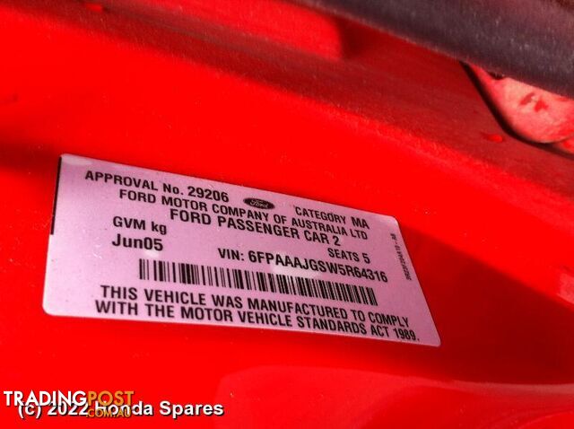 Abs Sensor 2005 FORD FALCON - photo 5 of 16