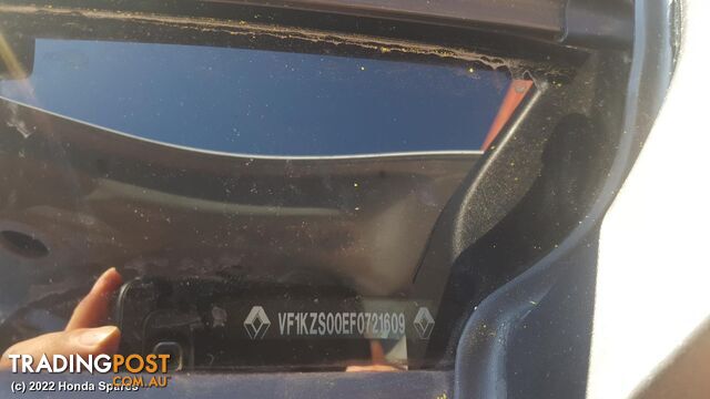 2015 RENAULT - MEGANE Front Seat