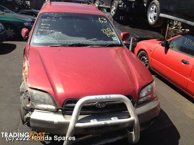 2001 SUBARU - OUTBACK Right Rear Door Window