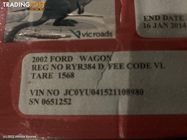 2003 FORD - ESCAPE Flasher/Hazard Relay - photo 2 of 65
