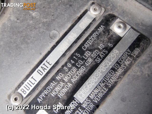 2004 HONDA - ACCORD Fuel Door / Filler