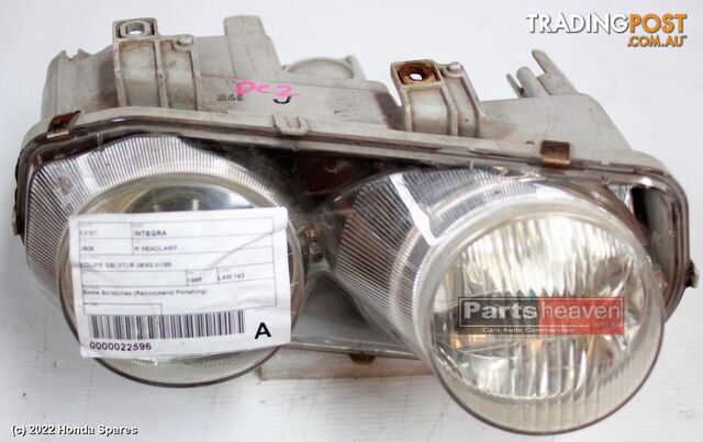 1995 HONDA - INTEGRA Right Headlamp