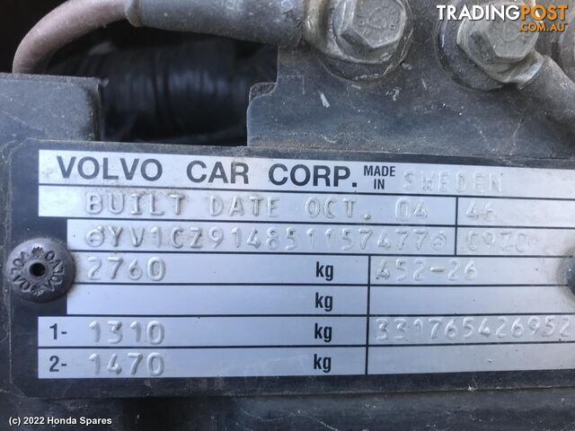 2004 VOLVO - XC90 Roof Rail