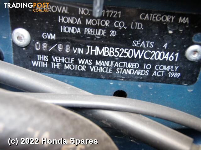 1998 HONDA - PRELUDE Fuel Pump - photo 3 of 22