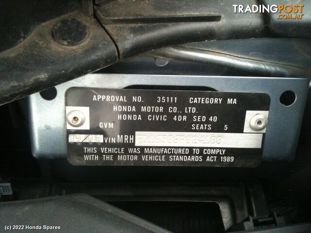 Abs Sensor 2006 HONDA CIVIC