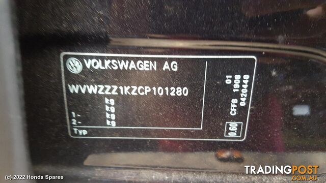Abs Sensor 2012 VOLKSWAGEN GOLF