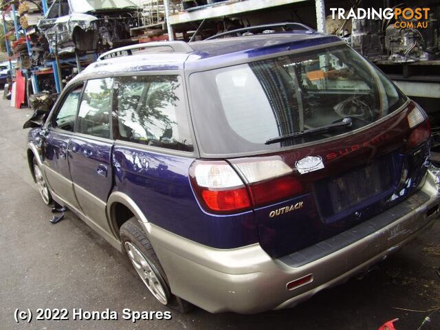 1999 SUBARU - OUTBACK Right Rear Door Window