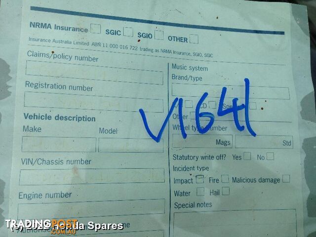Door/Boot/Gate Lock 2000 HONDA CRV