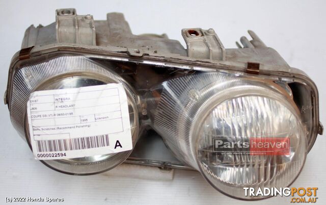 1995 HONDA - INTEGRA Right Headlamp