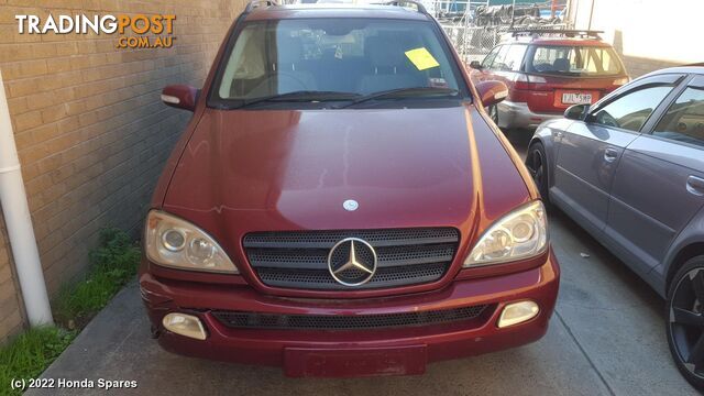 2002 MERCEDES - M CLASS Right Front Door