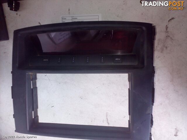 2007 MITSUBISHI - PAJERO Radio/Cd/Dvd/Sat/Tv