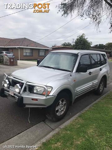 2002 MITSUBISHI - PAJERO Right Quarter Panel