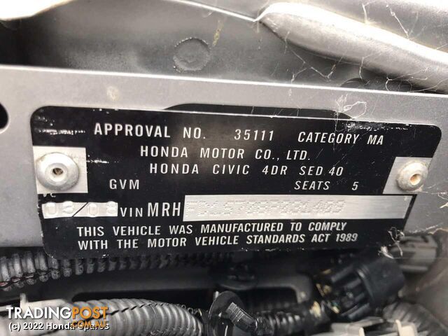 2008 HONDA - CIVIC Frt Xmember/Cradle